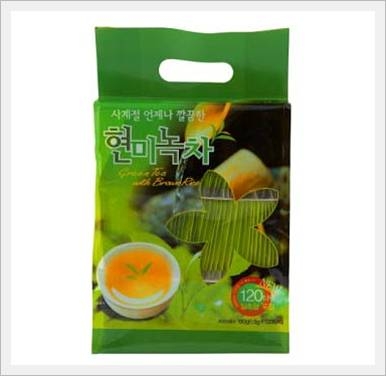 Green Tea with Brown Rice Made in Korea